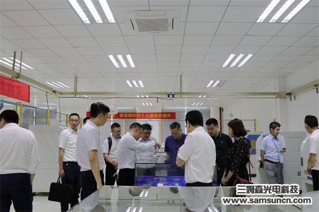 Leaders of Mudou Town, Jiangsu Province visited Samson Technology_hjhb861.com