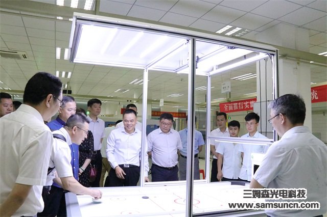 Leaders of Mudou Town, Jiangsu Province visited Samson Technology_hjhb861.com